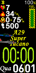 Watch face do A29 Super Tucano | EMBRAER