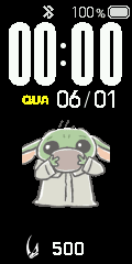 baby yoda sopa - animado