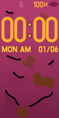 Sweet Potato Satsumaimo Watch Face