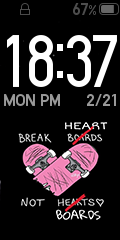 break heart not boards