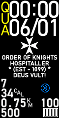 Watch face 2 da Ordem dos Cavaleiros Hospitalários * (EST - 1099) * DEUS VULT!