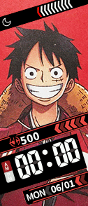 Luffy remake from Conan WatchFace