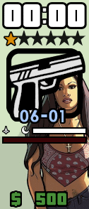 GTA San Andreas - Game HUD, Unknown Woman