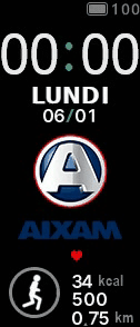Aixam watch face fr