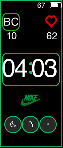 Green Nike