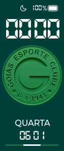 Watchface Mi Band 5 Goiás Meu Único Time 1