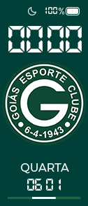 Watchface Mi Band 5 Goiás Meu Único Time 2