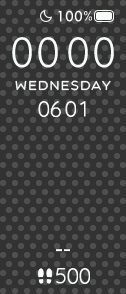 Mi Band 5 Ios 7 Watch Face Gray