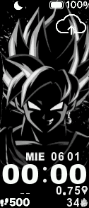 Dragon Ball Goku Black and White