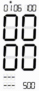 Retro numbers - White & Black + Inverted