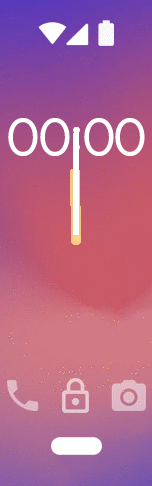 MDUI analog＆digital double watchface