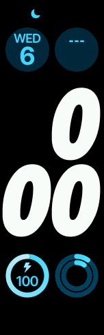 Inspired by Apple Watch Face