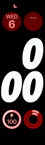 Inspired by Apple Watch Face