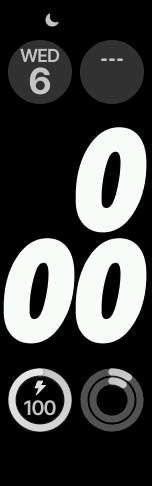 Inspired by Apple Watch Face