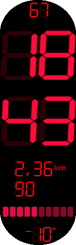 Retro Rythm Full Red