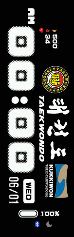 TAEKWONDO INDONESIA KUKKIWON HG