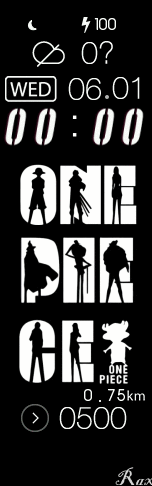 onepiece black&white