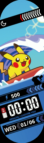 Surfing Pikachu
