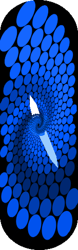 Warley Psychedelic Blue