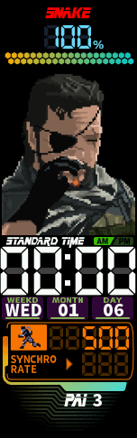 Metal Gear Snake Smoking Animated - Final Version