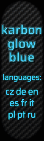 karbon glow blue