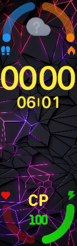 Яркий циферблат