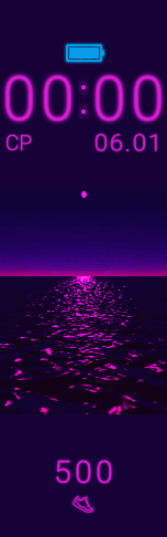 Розовый закат