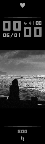 Девушка и шторм