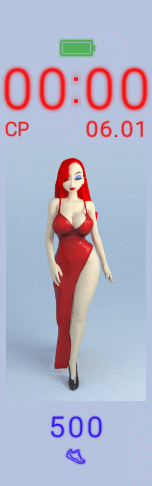 Мультяшная красотка