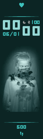 Девочка и бабочки