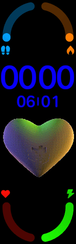 Спортивный циферблат