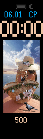 Девушка и птица