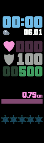 GTA Vice City - Game HUD, Black