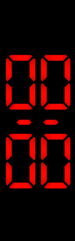 digital LED red wristband