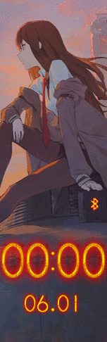 Kurisu Makise watchface