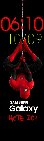 Samsung G note edition (spiderman)