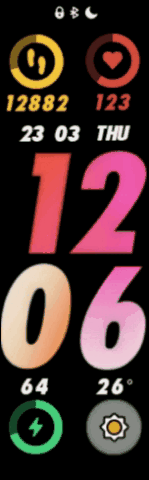 Pink Multi Colour style