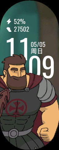 Game''Robin Morningwood Fan Made Watch Face