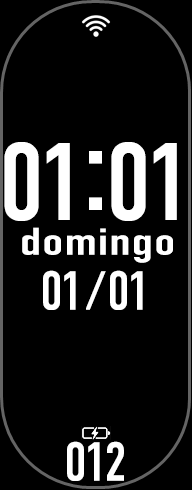 Simple White on Black