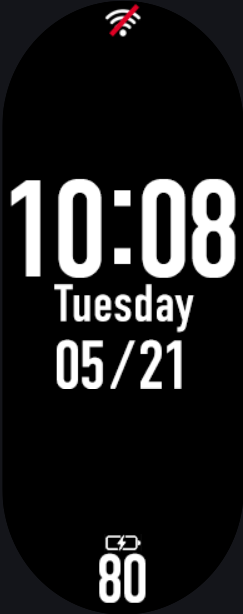 Simple White on Black - ENG