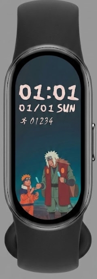 Naruto young and Jiraiya enjoying ice cream popsicle