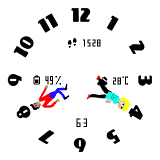 Corriendo por el Reloj