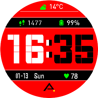 Gran Digital Blanco y Negro