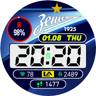 Zenith LA Contur Face