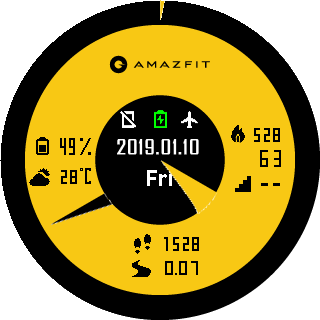 AmazClock Gold