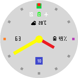 Amazfit Time Travel White mod  