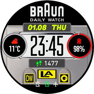 Braun LA Watch