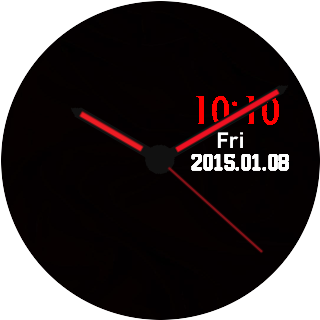 simplicity black red