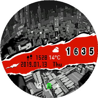 Persona 5 City (Night locksceen)