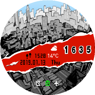 Persona 5 City (Day locksceen)